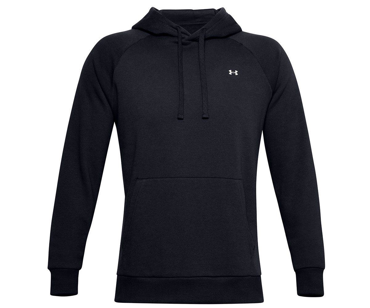 Under Armour Rival Fleece Hoodie-BLK 1357092-001